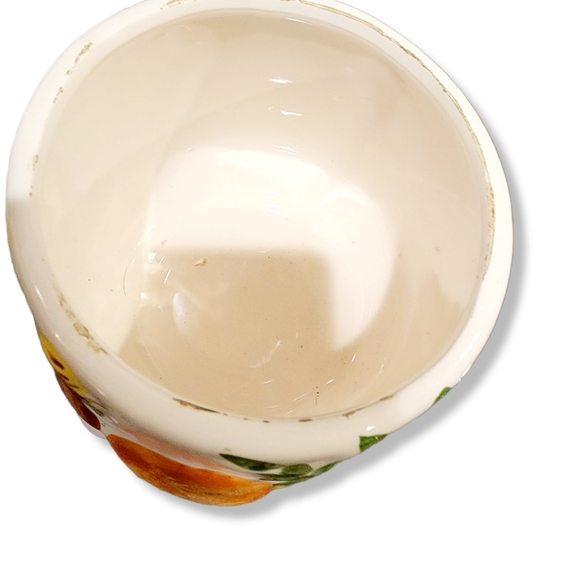 Set of 5 whimsical mushroom butterfly ceramic canisters - Picture 13 of 16